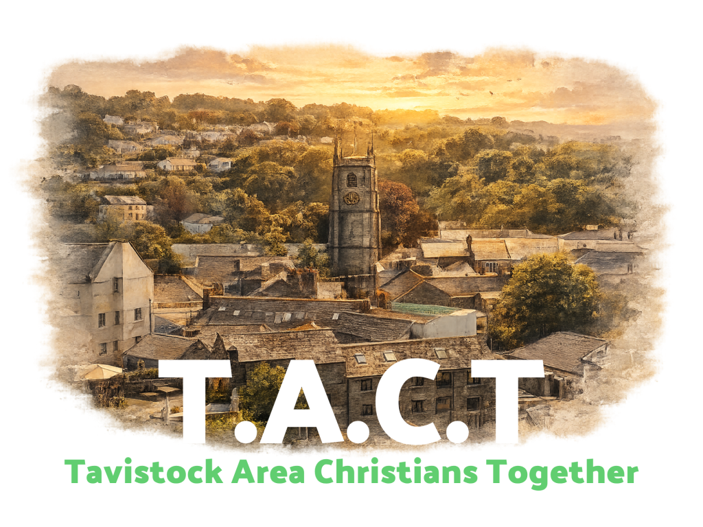 TACT – Tavistock Area Christians Together logo connecting churches and Christian fellowships in Tavistock, Devon.